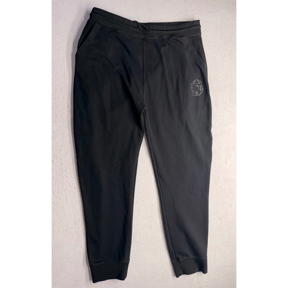 Billionaire Boys Club Mens Black Astronaut Logo Joggers Sweatpants XXL RN98011